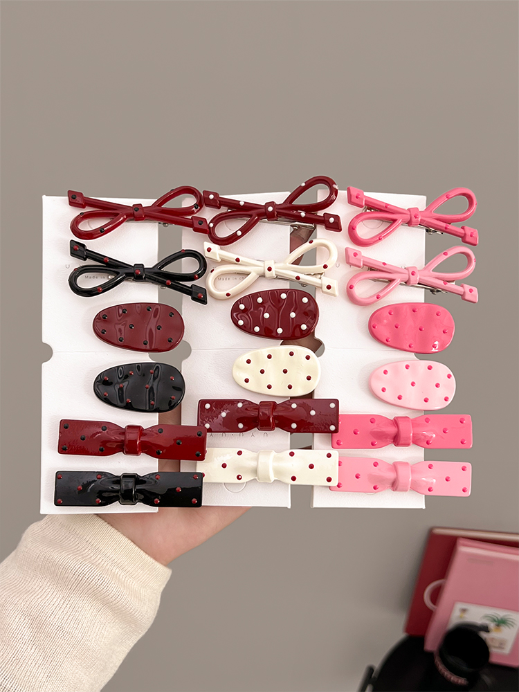 Sweet Cool Polka Dot  Knot Hai - Women Accessories On Sale review and price